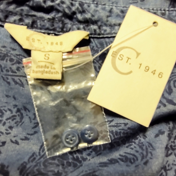 C Est. 1946 Long Sleeves Tunic Blouse. Size S. 🆕 - Picture 6 of 11